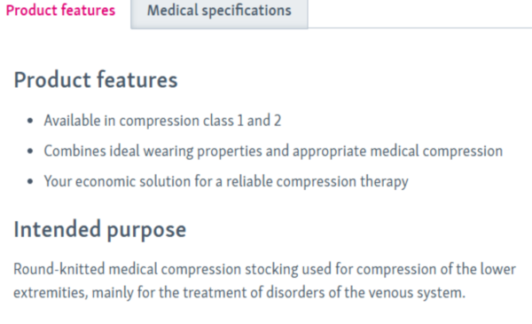 MEDI DUOMED ABOVE  KNEE STOCKINGS - Image 5