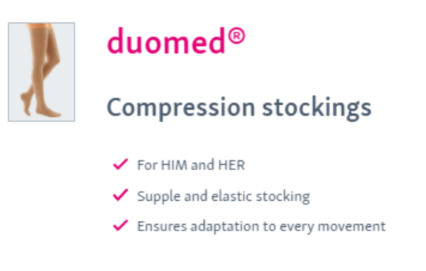 MEDI DUOMED BELOW KNEE STOCKINGS-  LARGE - PER PC RATES - Image 5