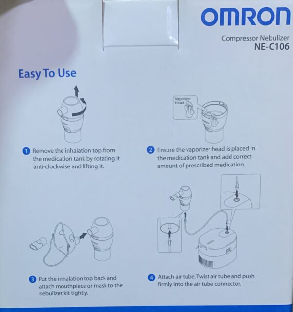 OMRON COMPRESSOR NEBULIZER ( NE-C106) - Image 4
