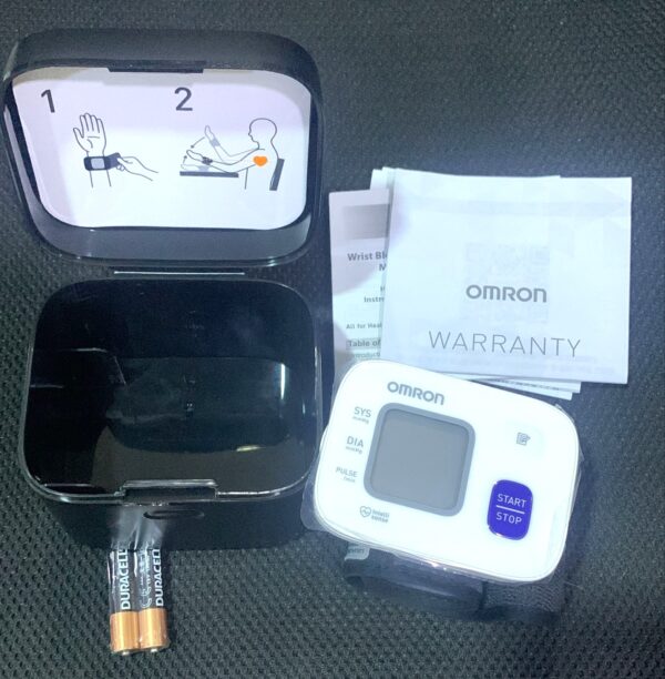 Omron Wrist Blood Pressure Monitor ( HEM - 6161) - Image 3